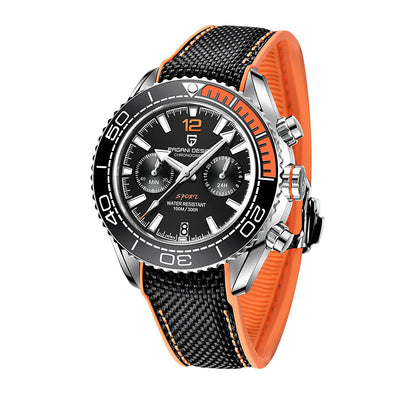 Reloj de Cuarzo para Hombre con Calendario de 24 Horas e Iluminación Nocturna - Image 3