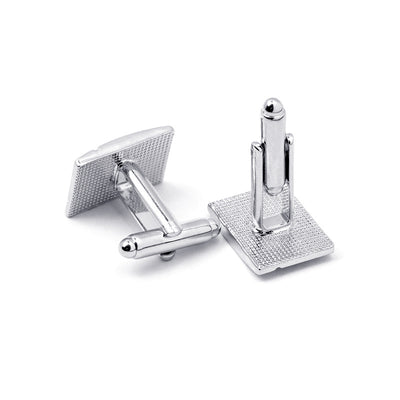 Gemelos de Negocios en Aleación de Zinc - Diseño Francés Elegante - Image 5