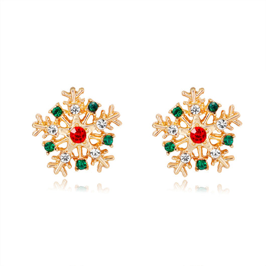 Aretes Navideños Creativos de Aleación Fashion - Image 6