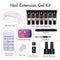 Set de Pegamento Extendido sin Papel para Uñas Acrílicas - 15ml Secado Rápido