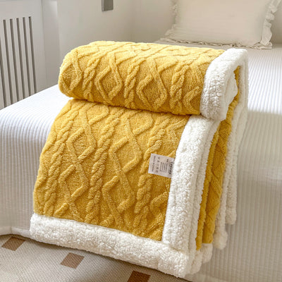 Manta Berber Jacquard de Doble Grosor - Calidez y Confort Premium - Image 8