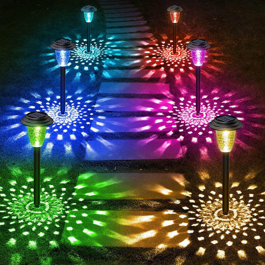 Lámpara Solar LED para Jardín y Patio - Iluminación Exterior Automática - Image 6