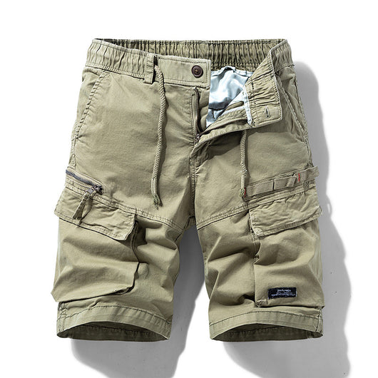 Shorts de Verano para Hombre con Cierre y Múltiples Bolsillos - Image 4
