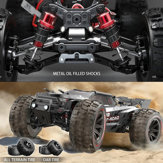 Auto RC Deportivo de Alta Velocidad con Control Remoto 2.4GHz - Camión Drift Brushless - Image 4