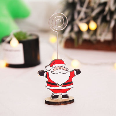 Adornos Navideños de Madera con Celebridades - Caja de Regalos para Adultos Mayores - Image 43
