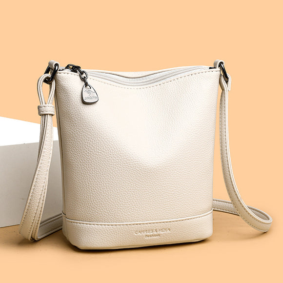 Bolso Crossbody de Cuero Premium para Mamá - Espacioso y Elegante