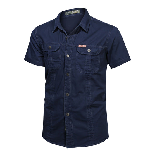 Camisa Militar de Verano Manga Corta para Hombre - Image 23