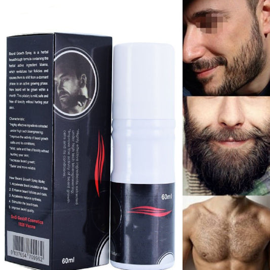 Aceite para Barba 60ml - Estimulador de Crecimiento Capilar Facial