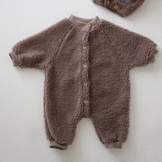 Pelele Suave de Botones para Bebé - Otoño e Invierno - Image 8