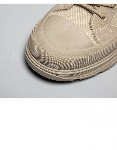 Zapatillas de Lona para Hombre con Suela Gruesa - Primavera y Otoño - Image 17