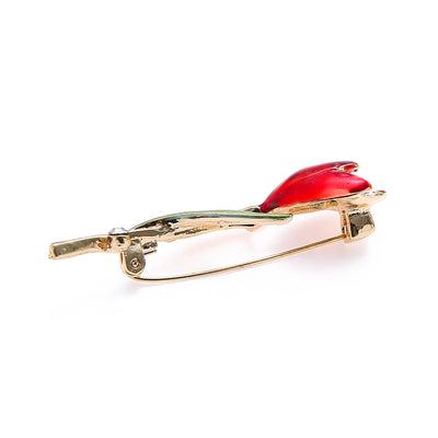 Broche de Diamante con Diseño de Tulipán - Image 15