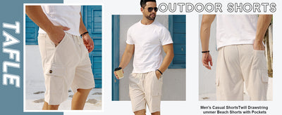 Shorts de Pana para Hombre con Múltiples Bolsillos - Image 20