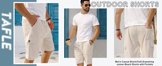 Shorts de Pana para Hombre con Múltiples Bolsillos - Image 20