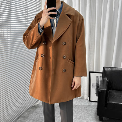 Abrigo de Lana Estilo Británico Hasta la Rodilla - Image 25