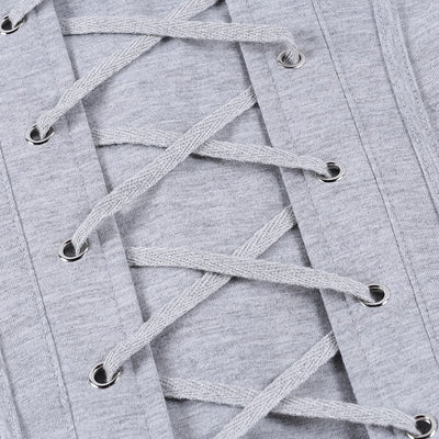 Playera Gris Clásica de Cuello Redondo - Comodidad Diaria sin Complicaciones - Image 9