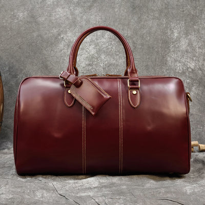 Bolso de Cuero para Hombre de Gran Capacidad con Correa Diagonal - Image 9