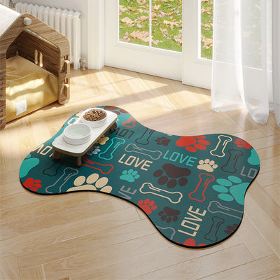 Tapete Absorbente para Comedero de Mascotas - Antideslizante y Lavable - Image 18