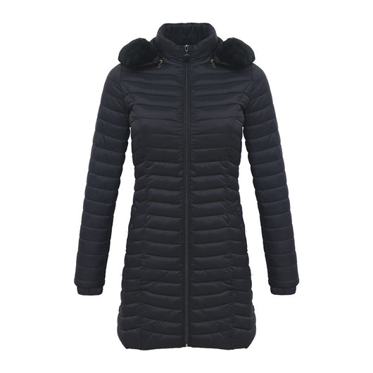Abrigo Acolchado Ultraligero para Invierno - Parka Larga de Algodón Mujer - Image 12