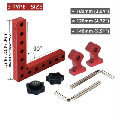 Escuadra de Aleación de Aluminio para Carpintería - Ángulo Recto Profesional - Image 18