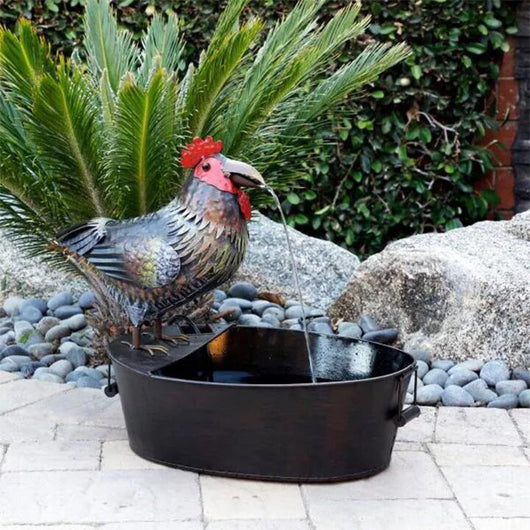 Fuente Decorativa de Jardín con Flujo de Agua y Moldes de Resina Artesanal - Image 11