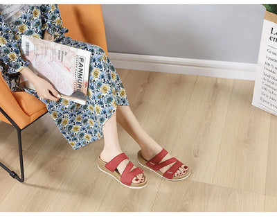 Zapatos Cómodos para Mujer con Suela Gruesa y Cierre de Velcro - Image 17