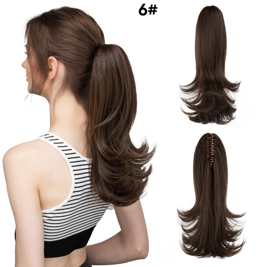 Peluca de Seda Larga con Ondas Suaves para Mujer - Image 13