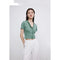 Blusa Feminina Solta de Renda - Manga Curta Leve e Fresca