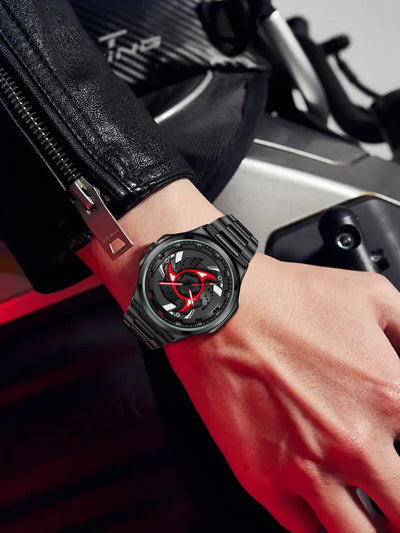 Reloj Deportivo de Acero Inoxidable con Bisel Giratorio y Esfera de Cuarzo - Image 17