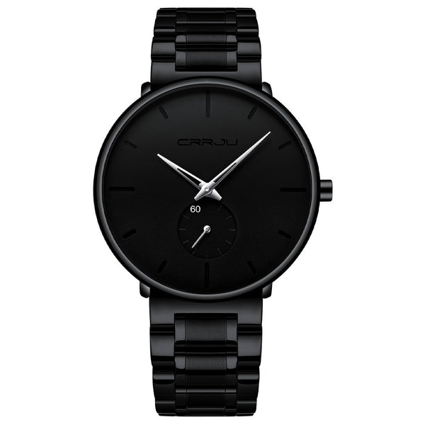Reloj de Hombre Acero Inoxidable Resistente al Agua Diseño Minimalista