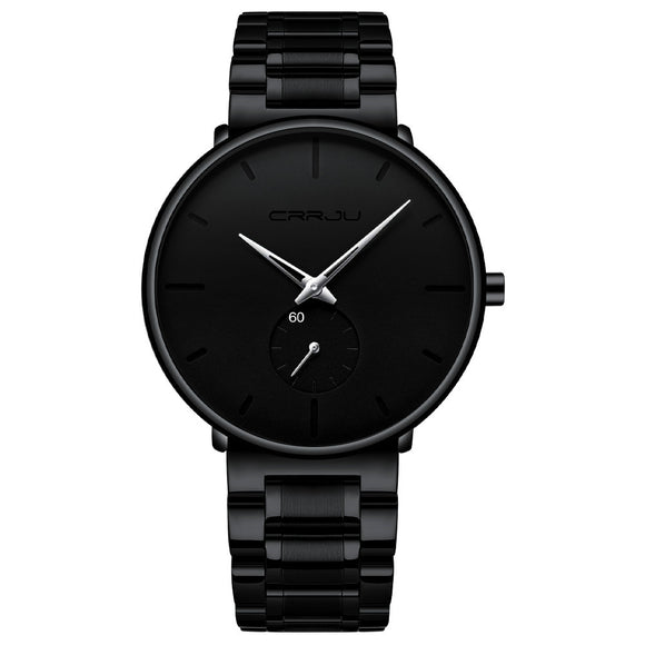 Reloj de Hombre Acero Inoxidable Resistente al Agua Diseño Minimalista