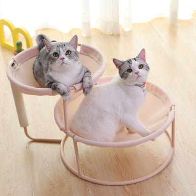 Tumbona Elevada de Madera para Gato - Image 8