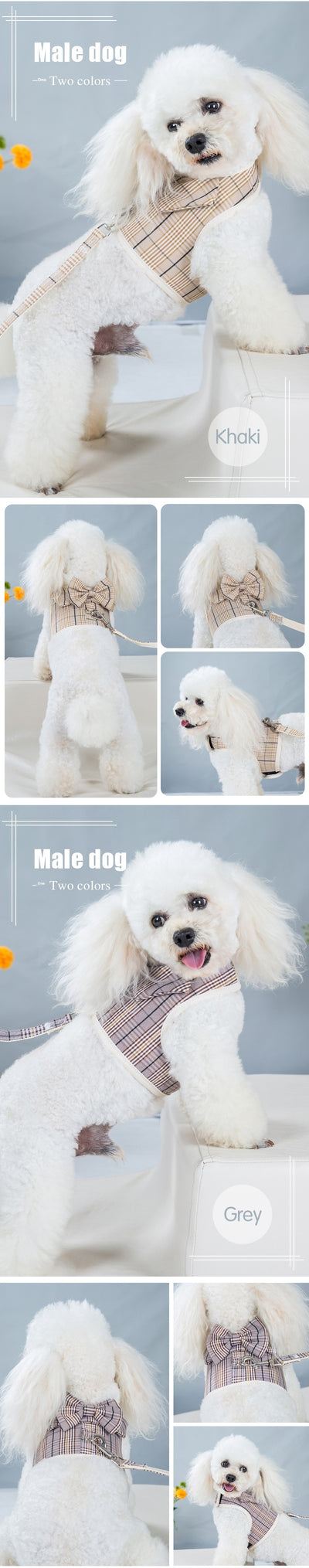 Arnés de Pecho con Cuerda de Sujeción para Mascotas - Image 13