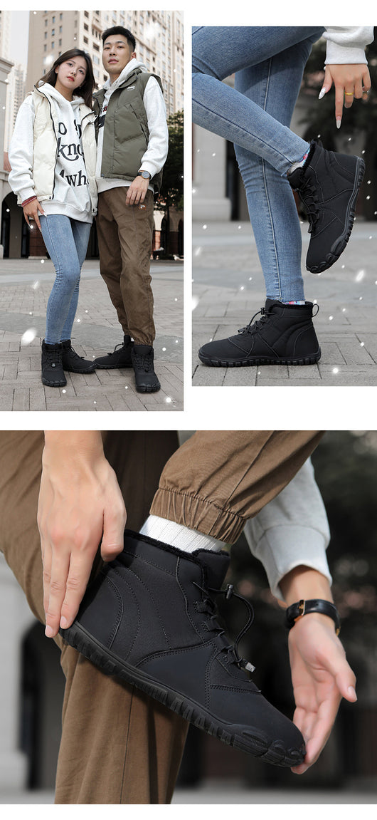 Botas de Nieve Impermeables Antideslizantes con Forro Polar y Aislamiento Térmico - Image 27