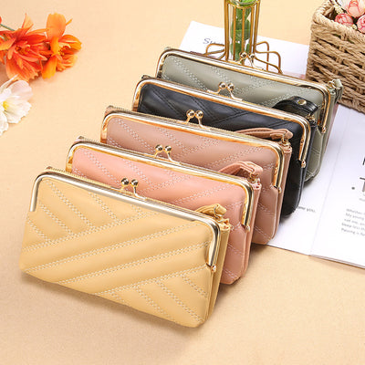 Billetera Crossbody de Cuero PU para Mujer - Bolso Móvil Fashion