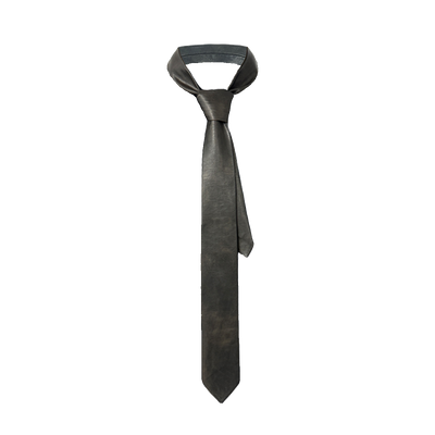 Corbata Retro Borrable con Forma de Flecha Negra - Image 3