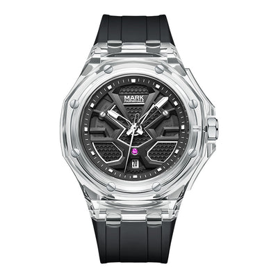 Reloj de Cuarzo Luminoso Transparente Resistente al Agua - Image 14
