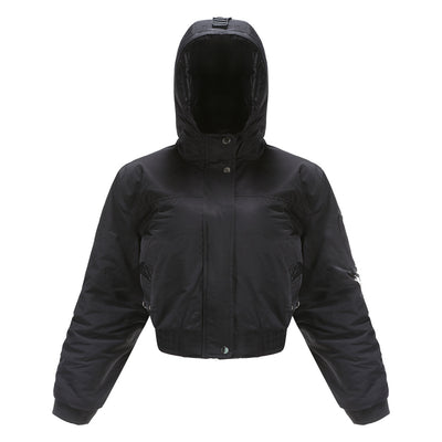 Chaqueta Suelta de Algodón para Mujer - Manga Larga Casual - Image 6