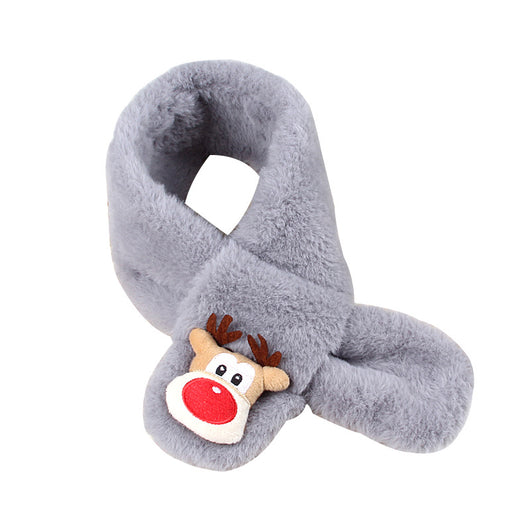 Babero Navideño Infantil con Pelaje Sintético de Conejo - Diseño Cartoon Unisex - Image 5