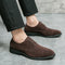 Zapatos de Cuero Business Casual con Acabado Mate