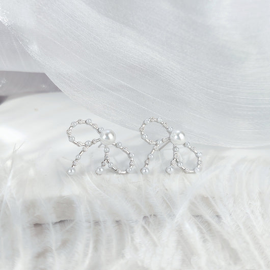 Aretes de Perla con Moño - Diseño Elegante para Mujer - Image 17