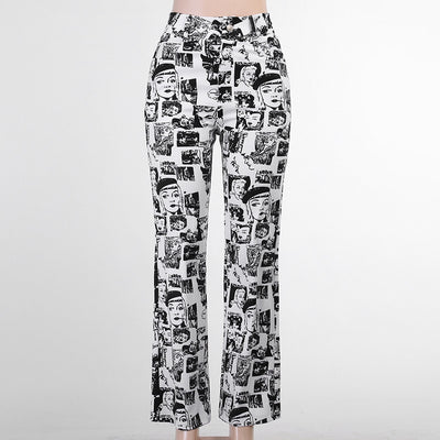 Pantalones Hipster con Estampado Cómics Urbano - Image 14