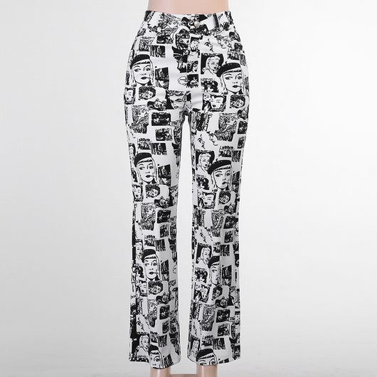 Pantalones Hipster con Estampado Cómics Urbano - Image 14