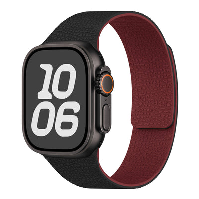 Correa Magnética para iWatch S10 Patrón Litchi Silicona Suave - Image 20