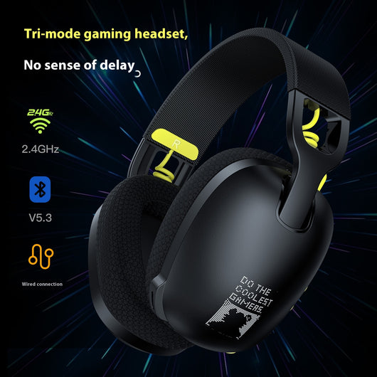 Auriculares Gaming Inalámbricos con Cancelación de Ruido y Bluetooth