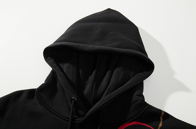 Sudadera Pesada Bordada de Industria Japonesa para Hombre - Image 7