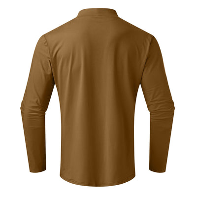 Camiseta Térmica de Cuello Alto Manga Larga para Hombre - Image 4