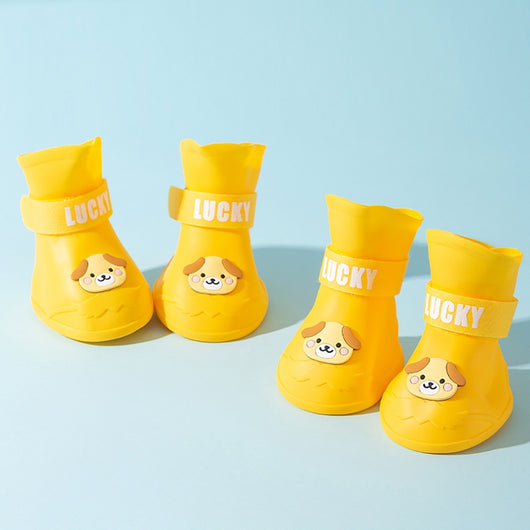 Botas Impermeables Antideslizantes para Mascotas - Juego de 4 Piezas - Image 24