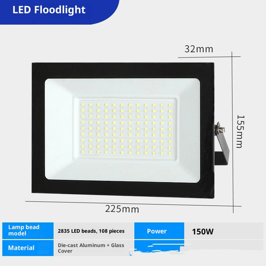 Reflector LED Exterior sin Bordes a Prueba de Agua - Image 8