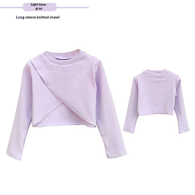 Cardigan Tejido para Danza - Abrigo Elegante sobre Vestuario de Ballet - Image 9