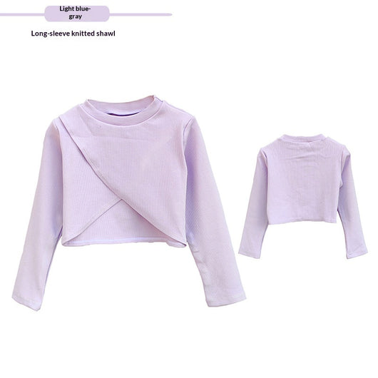 Cardigan Tejido para Danza - Abrigo Elegante sobre Vestuario de Ballet - Image 9